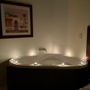 Romántico depto con jacuzzi en la habitación